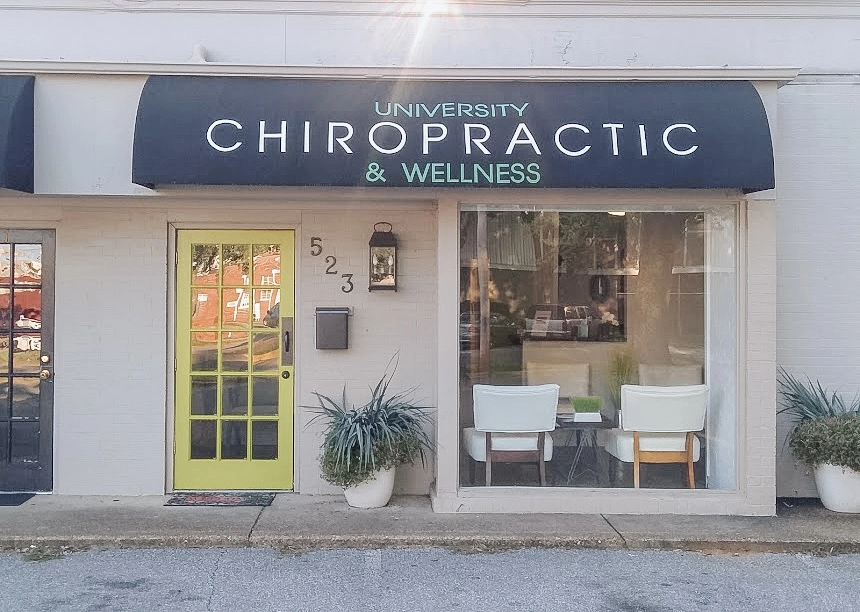 Chiropractic Tuscaloosa AL Front Of Clinic